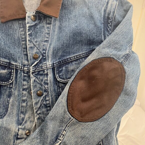 Dakota denim Vintage jacket with zip off sleeves men size XL - Picture 8 of 11